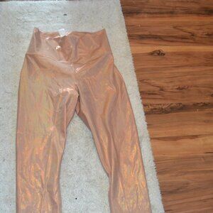 Iridescent Fabletics Leggings. Size M   Only wore a few times.